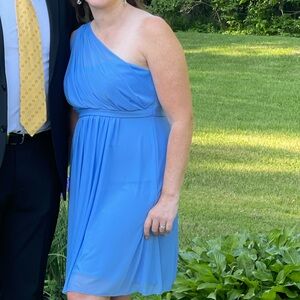 David’s Bridal One-Shoulder Dress